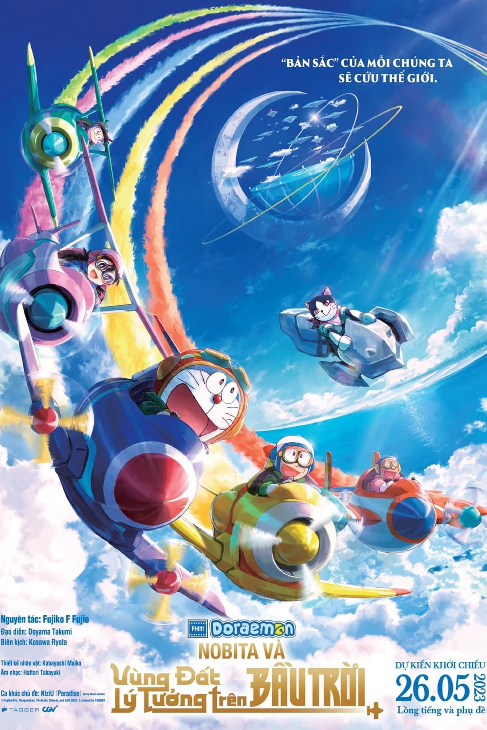 Doraemon: Nobita và Vùng Đất Lý Tưởng Trên Bầu Trời | Doraemon: Nobita's Sky Utopia (2023)